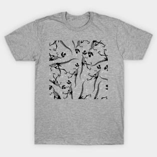 Trex skeleton, pattern T-Shirt